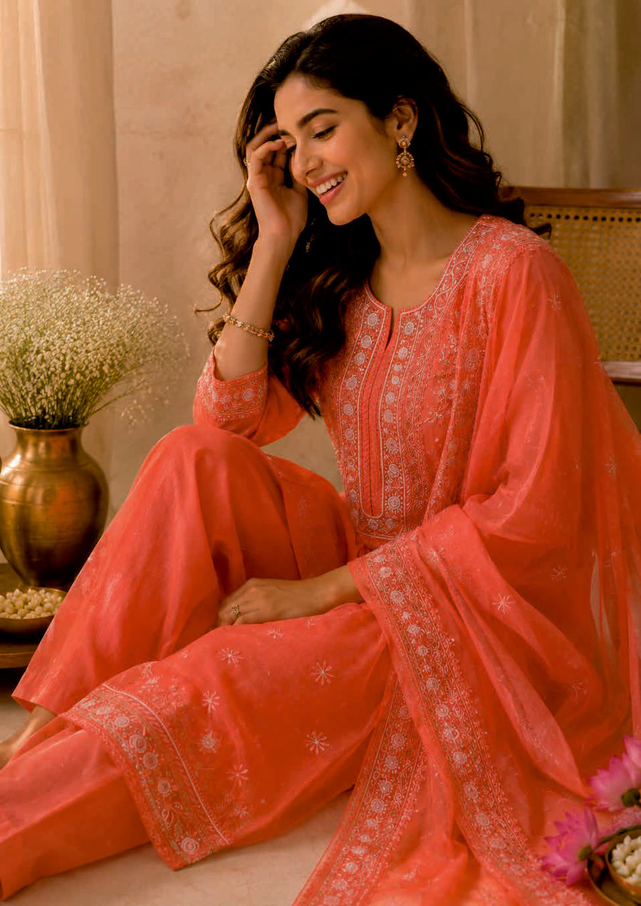Organza Chikankari