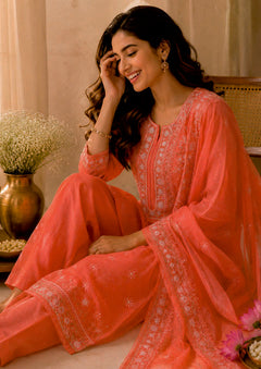 Organza Chikankari